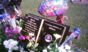 Mikey's final resting place